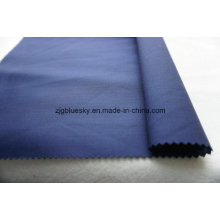 Tecido liso azul da lã do Weave